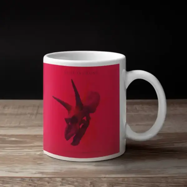 Alice in Chains Coffee Mug, Alice in Chains The Devil Put Dinosaurs Here Coffee Mug