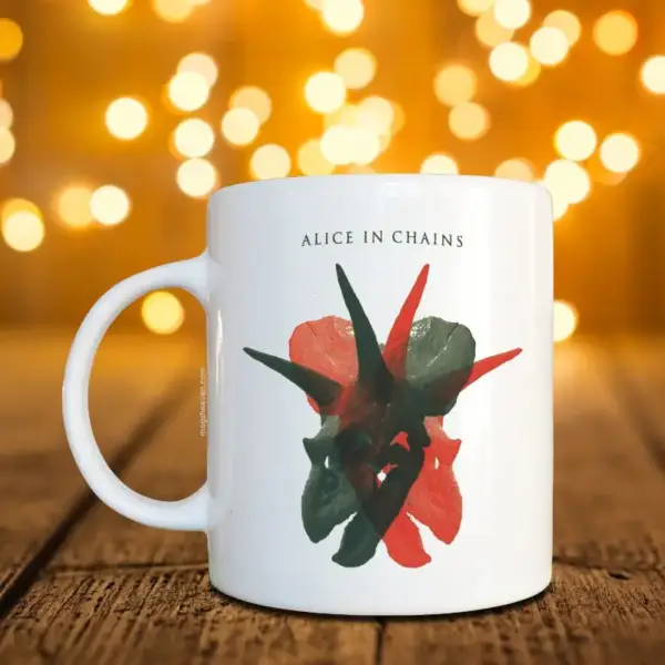 Alice in Chains Mug, The Devil Put Dinosaurs Here Coffee Mug, Alternatve Metal, Heavy Metal, Grunge, Hard Rock, Alternative Rock, Sludge Metal