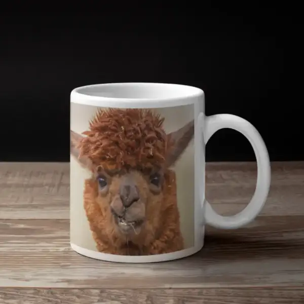Alpaca Coffee Mug, Animal Alpaca Coffee Mug