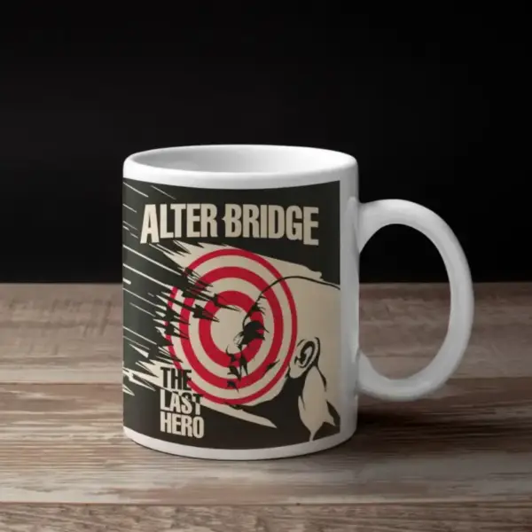 Alter Bridge Coffee Mug, Alter Bridge The Last Hero Coffee Mug
