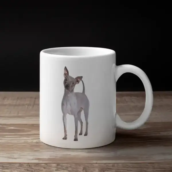 American Hairless Terrier Coffee Mug, Animal American Hairless Terrier Coffee Mug