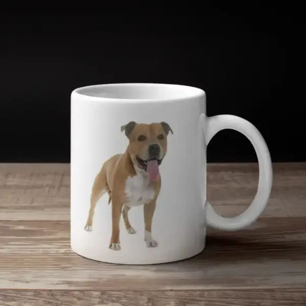 American Staffordshire Terrier Coffee Mug, Animal American Staffordshire Terrier Coffee Mug