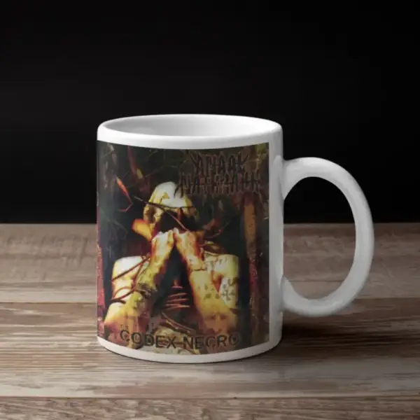 Anaal Nathrakh Coffee Mug, Anaal Nathrakh The Codex Necro Coffee Mug