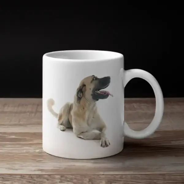 Anatolian Shepherd Dog Coffee Mug, Animal Anatolian Shepherd Dog Coffee Mug