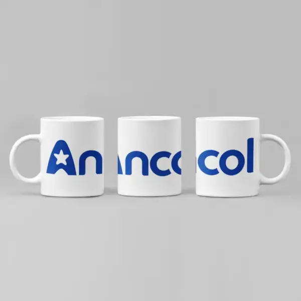 Ancol Coffee Mug, Ancol Logo Mug