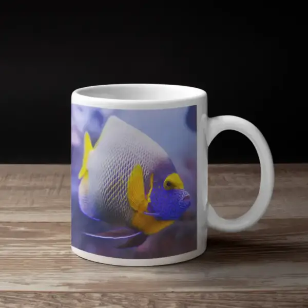 Angelfish Coffee Mug, Animal Angelfish Coffee Mug