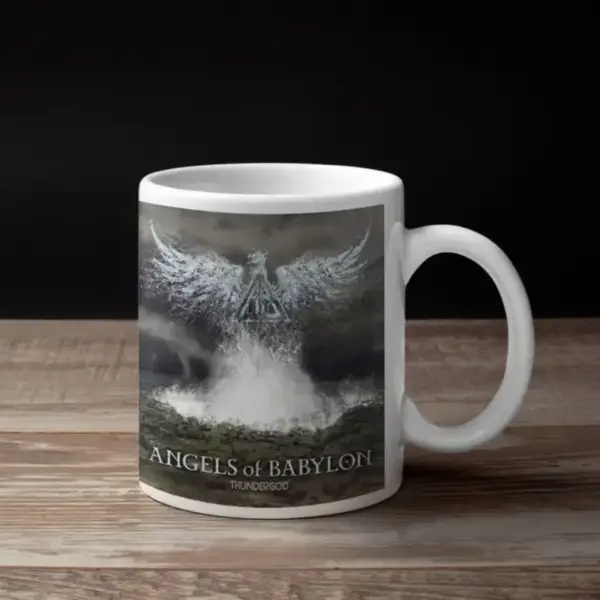 Angels of Babylon Coffee Mug, Angels of Babylon Thundergod Coffee Mug