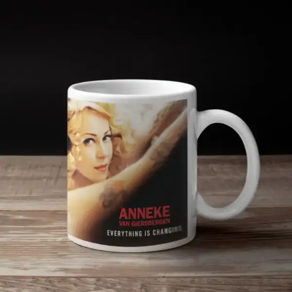 Anneke Van Giersbergen Coffee Mug, Anneke Van Giersbergen Everything Is Changing Coffee Mug