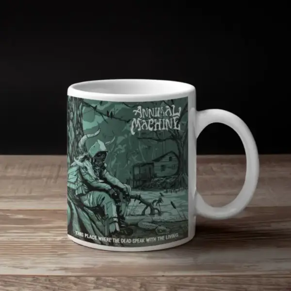 Annimal Machine Coffee Mug, Annimal Machine This Place Where The Dead Speak With The Living Coffee Mug