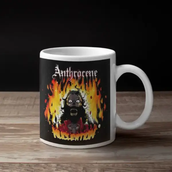 Anthrocene Coffee Mug, Anthrocene Nucleation Coffee Mug