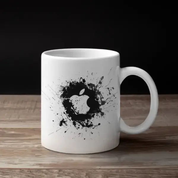 Apple Mug, Apple Logo Coffee Mug