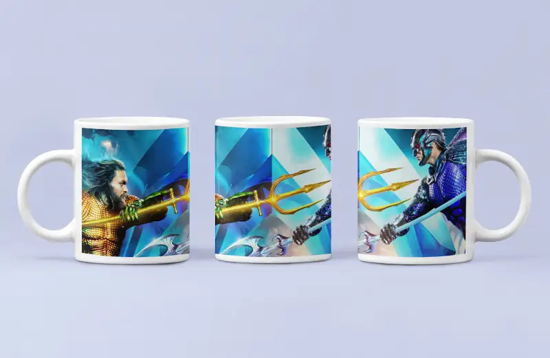 Aquaman vs King Orm Coffee Mug, Aquaman vs King Orm Coffee Mug