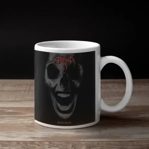 Arcana 13 Coffee Mug, Arcana 13 Black Death Coffee Mug