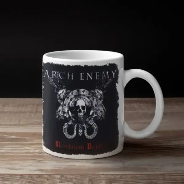 Arch Enemy Coffee Mug, Arch Enemy Revolution Begins Coffee Mug