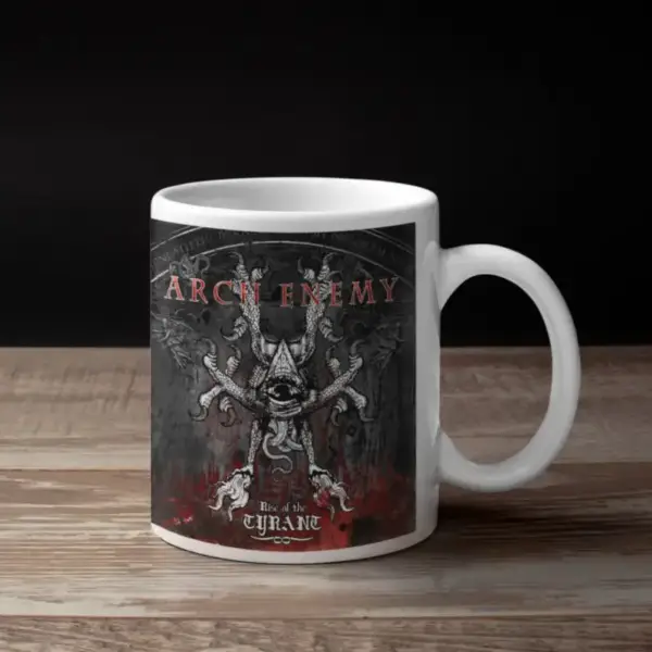 Arch Enemy Coffee Mug, Arch Enemy Rise Of The Tyrant Coffee Mug