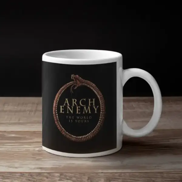 Arch Enemy Coffee Mug, Arch Enemy The World Is Yours Coffee Mug