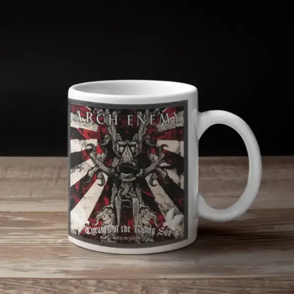 Arch Enemy Coffee Mug, Arch Enemy Tyrants of the Rising Sun Coffee Mug