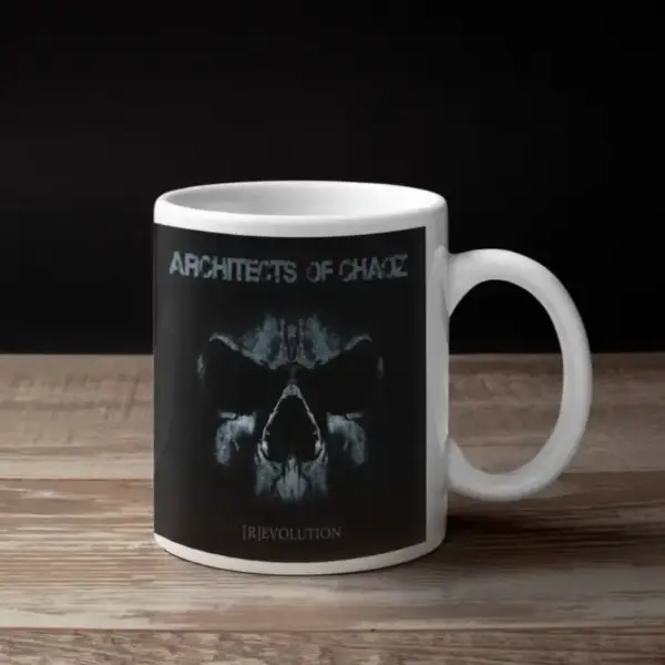 Architects Of Chaoz Coffee Mug, Architects Of Chaoz (R) Evolution Coffee Mug