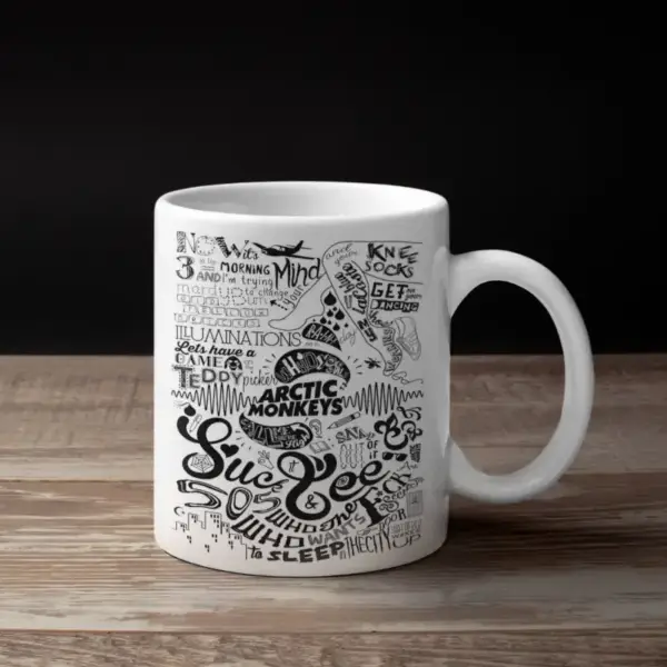 Arctic Monkeys Mug, Arctic Monkeys Coffee Mug, Rock Band