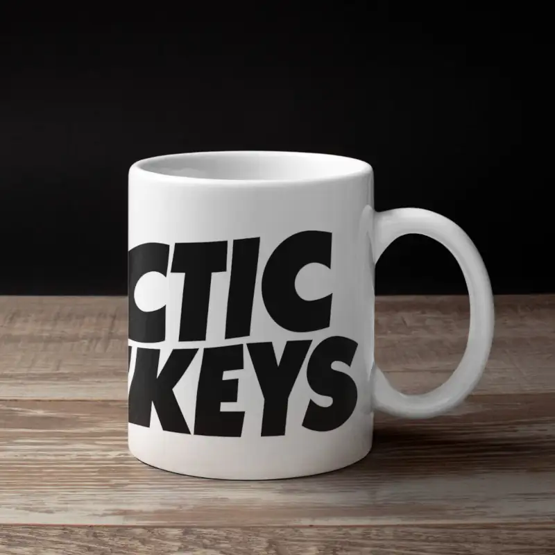 Arctic Monkeys Mug, Arctic Monkeys Logo Coffee Mug, Rock Band