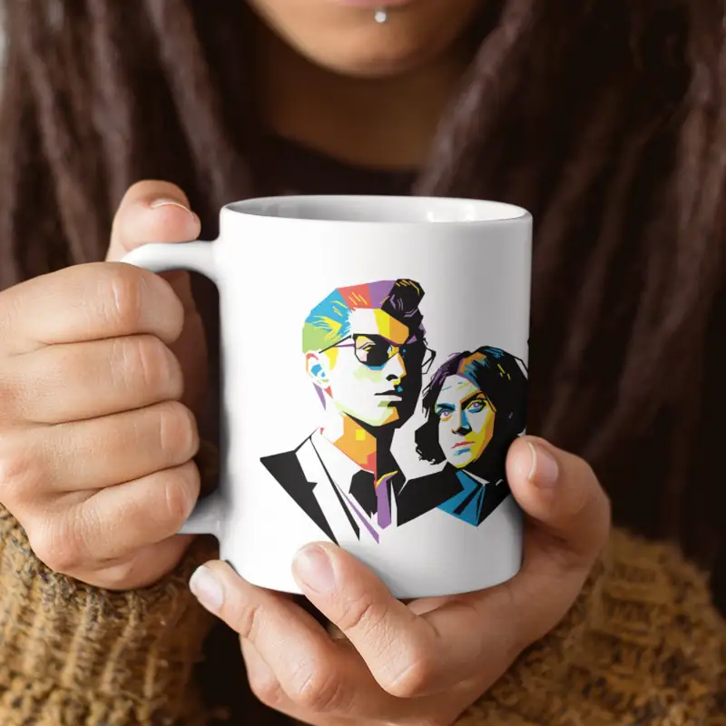 Arctic Monkeys Mug, Arctic Monkeys Members Coffee Mug, Rock Band - Image 2