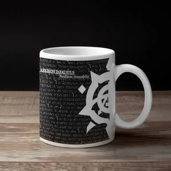 Arkhon Infaustus Coffee Mug, Arkhon Infaustus Perdition Insanabilis Coffee Mug
