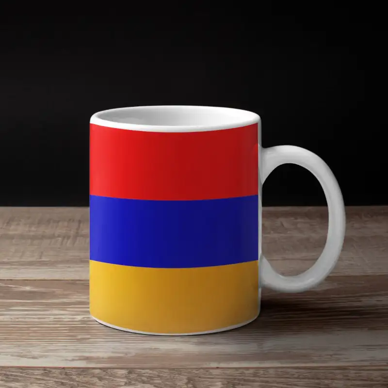 Armenia Flag Coffee Mug, Armenia's National Flag Mug