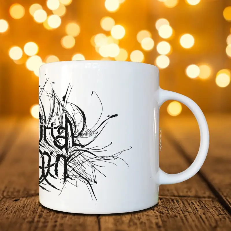 Artificial Brain Mug, Artificial Brain Logo Coffee Mug, Death Metal - Image 2