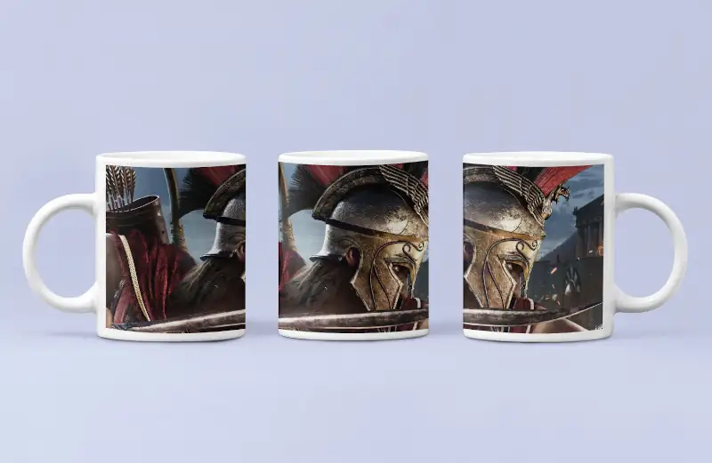 Assassins Creed Coffee Mug, Assassins Creed Odyssey Game Coffee Mug