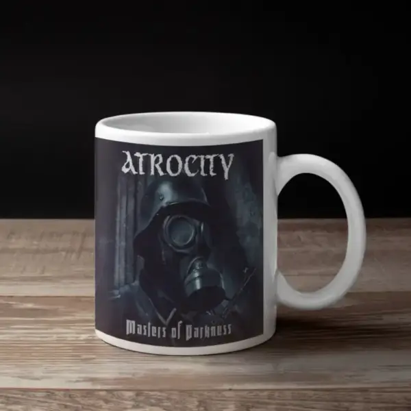 Atrocity Coffee Mug, Atrocity Masters of Darkness Coffee Mug