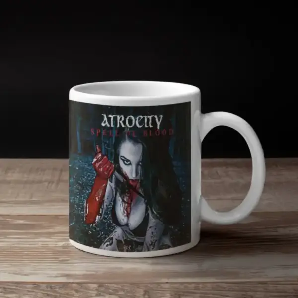Atrocity Coffee Mug, Atrocity Spell of Blood Coffee Mug