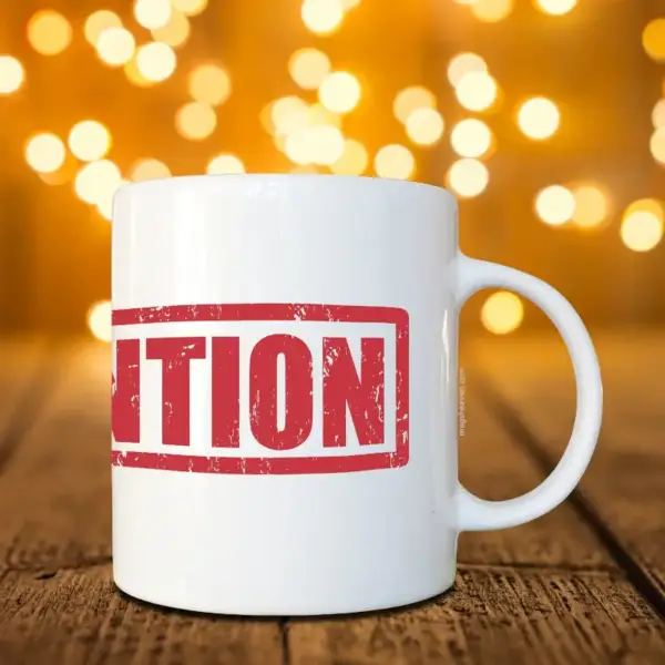 Attention Mug, Attention Coffee Mug - Image 2