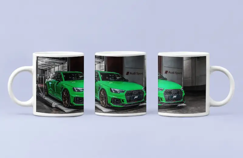 Audi Coffee Mug, ABT Audi RS4 Coffee Mug