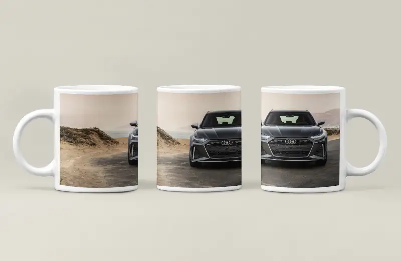 Audi Coffee Mug, Audi RS-6 Avant Coffee Mug