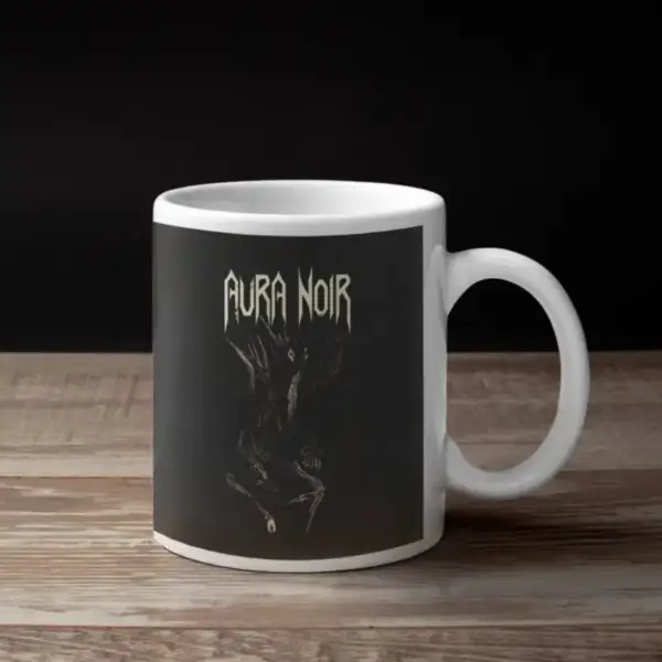 Aura Noir Coffee Mug, Aura Noir Artwork Coffee Mug
