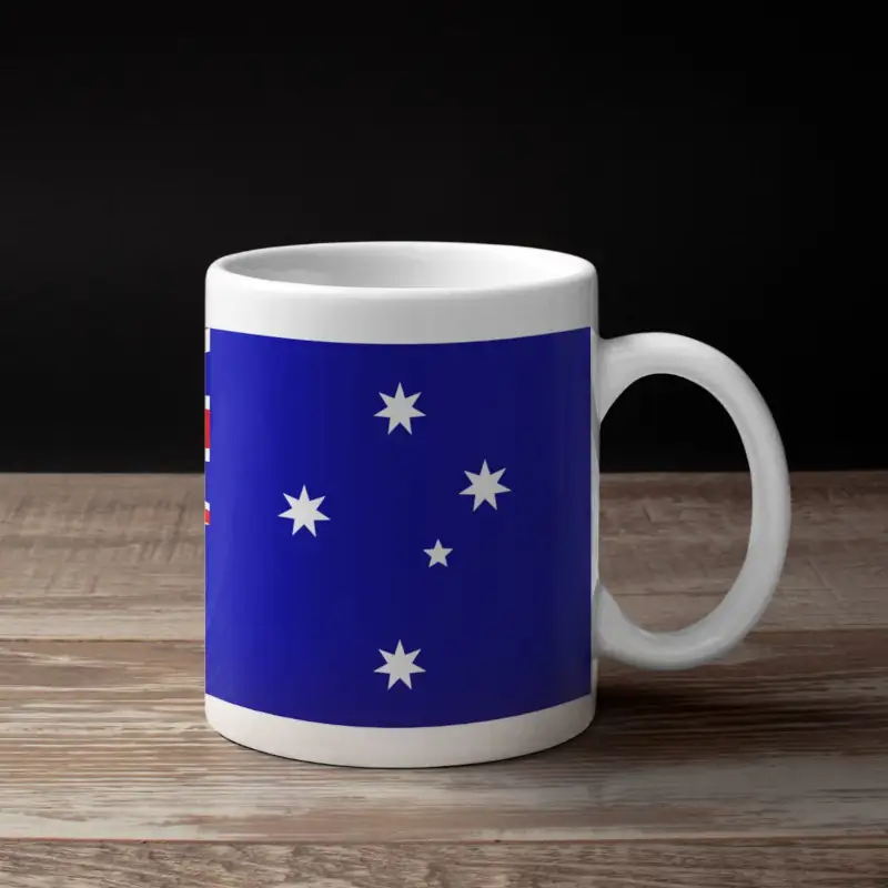 Australia Flag Coffee Mug, Australia's National Flag Mug