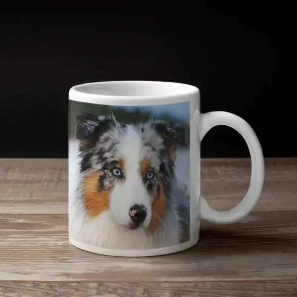 Australian Shepherd Coffee Mug, Animal Australian Shepherd Coffee Mug