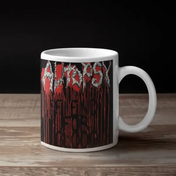 Autopsy Coffee Mug, Autopsy Fiend for Blood Coffee Mug