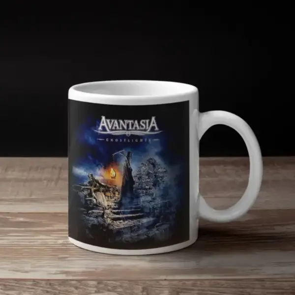 Avantasia Coffee Mug, Tobias Sammets Avantasia Ghostlights Cover Coffee Mug