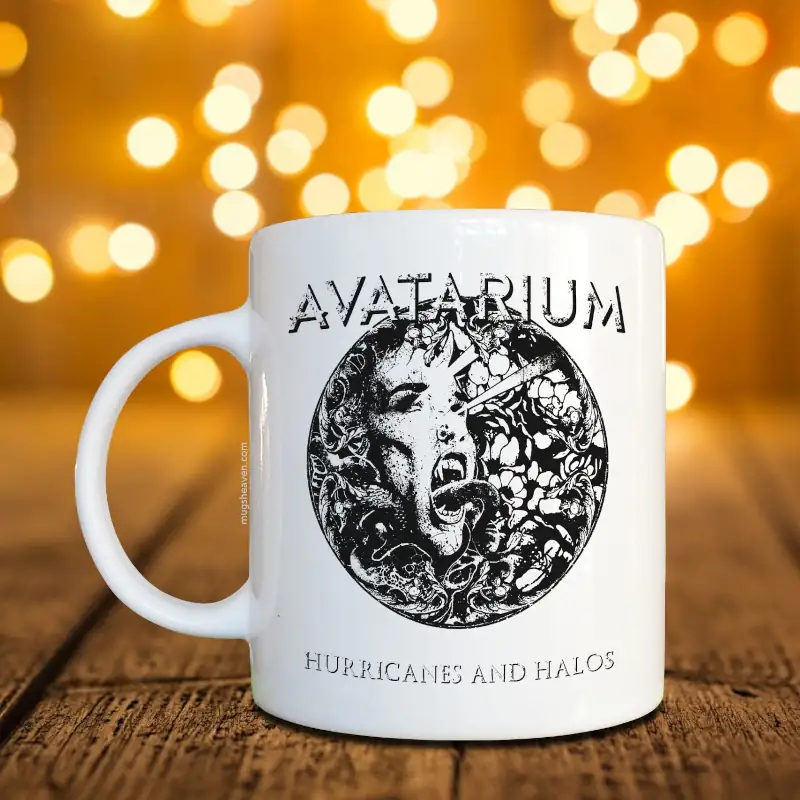 Avatarium Mug, Hurricanes and Halos Coffee Mug, Doom Metal