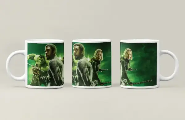 Avengers 4 Endgame Coffee Mug, Avengers 4 Endgame Black Panther Team Coffee Mug