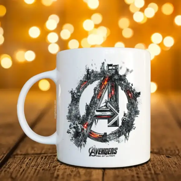 Avengers Mug, Avengers Logo Coffee Mug