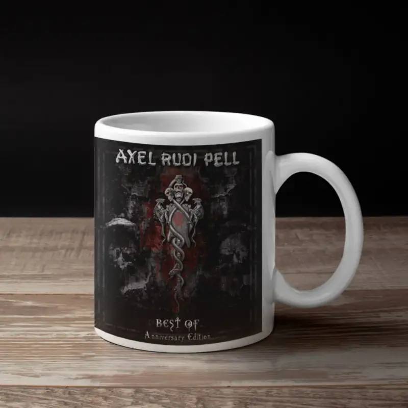 Axel Rudi Pell Coffee Mug, Axel Rudi Pell Best of Anniversary Edition 2009 Coffee Mug