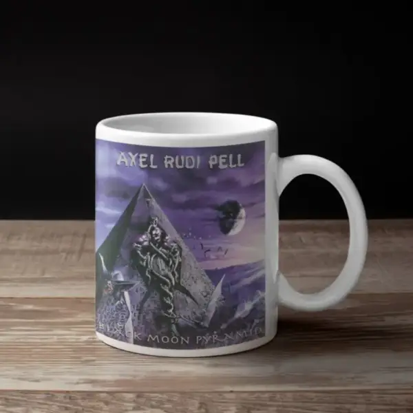 Axel Rudi Pell Coffee Mug, Axel Rudi Pell Black Moon Pyramid Coffee Mug
