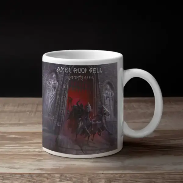 Axel Rudi Pell Coffee Mug, Axel Rudi Pell Knights Gall Coffee Mug