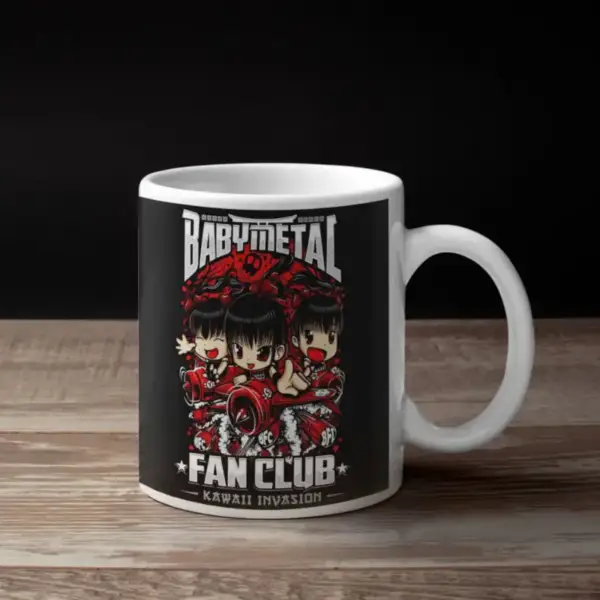 Baby Metal Coffee Mug, BabyMetal Fan Club Coffee Mug