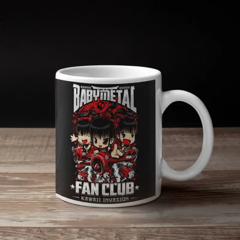 Baby Metal Coffee Mug, BabyMetal Fan Club Coffee Mug