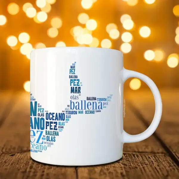 Ballena Mug, Whale Coffee Mug - Image 2