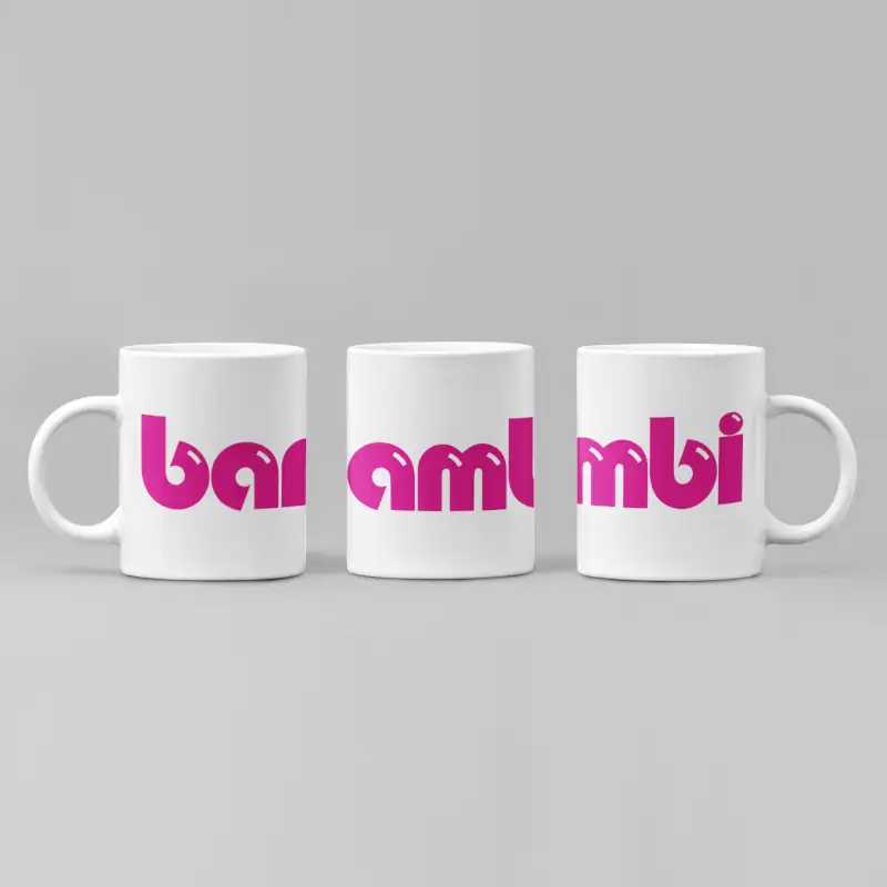 Bambi Toys Coffee Mug, Bambi Toys Logo Mug