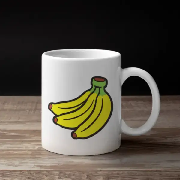 Bananas Coffee Mug, Bananas Logo Mug